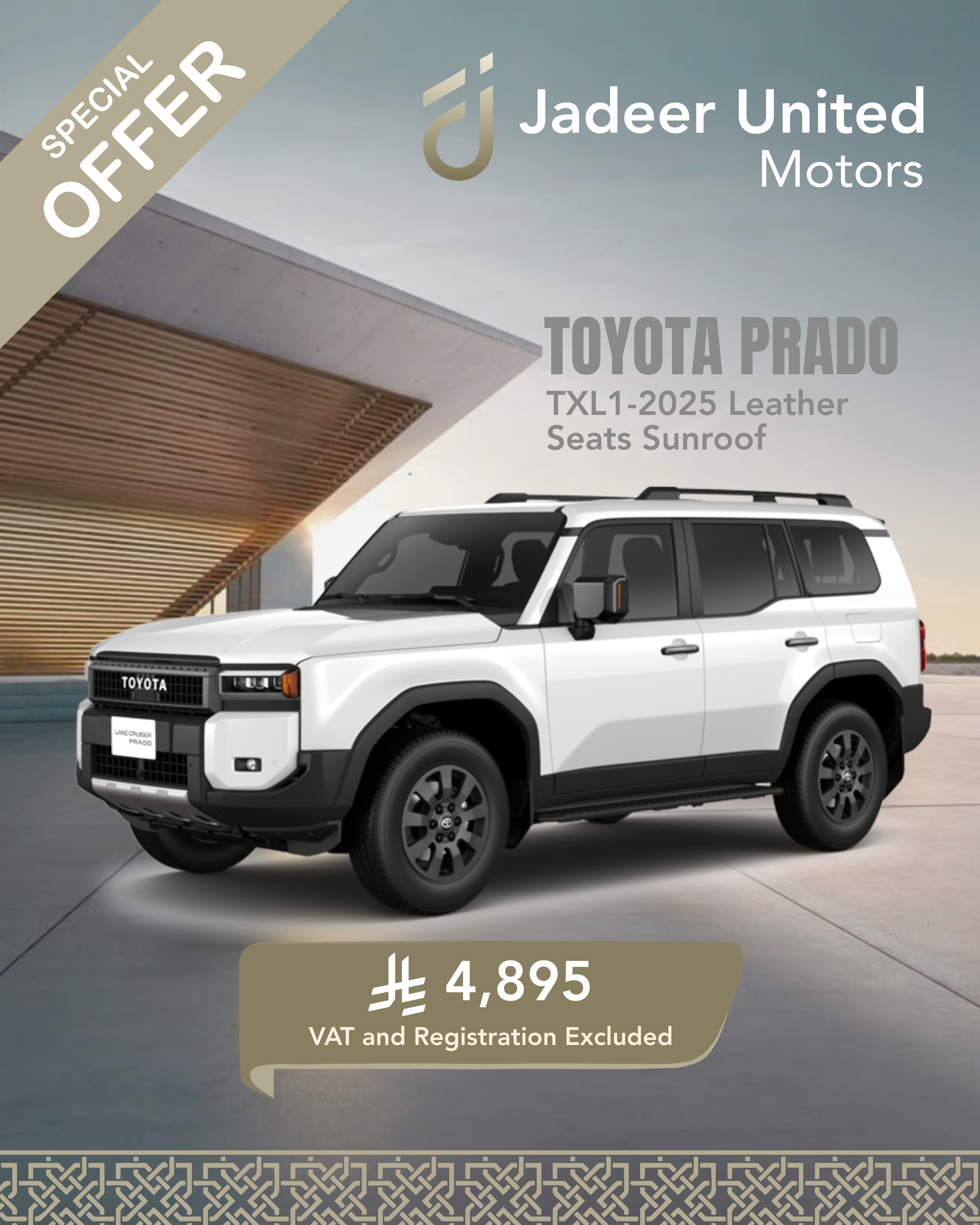 special offer for prado